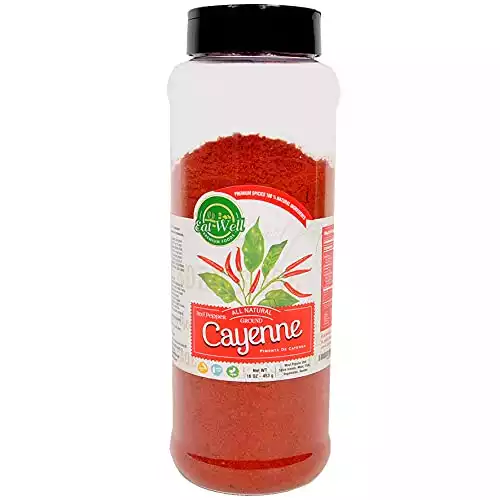 Ground Cayenne Pepper Powder - 1 Pound