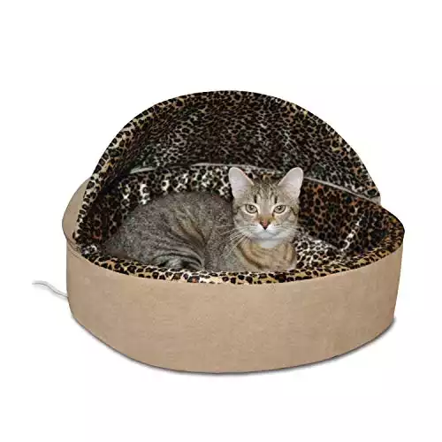 Deluxe Heated Cat Bed