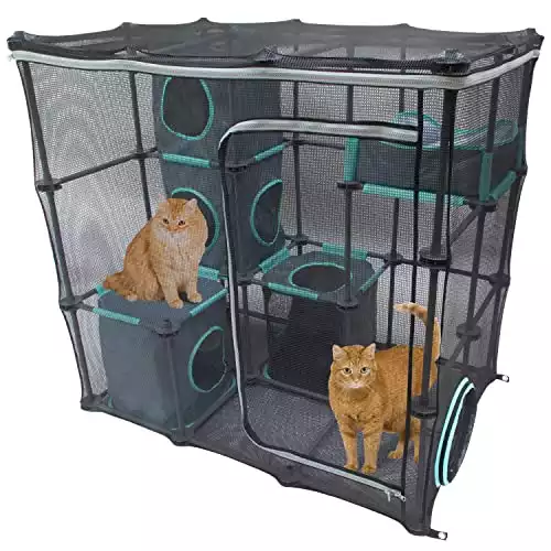 Kitty City Claw Indoor and Outdoor Portable Cat Enclosure