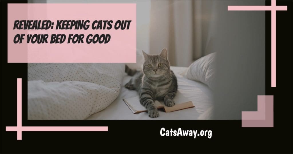keep cat out of bed