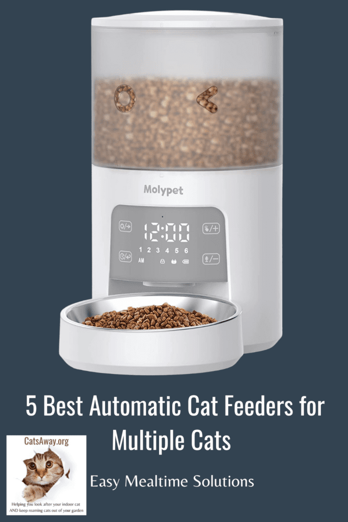 Automatic Cat Feeder for Multiple Cats